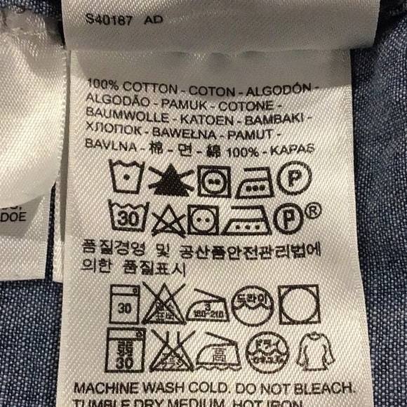 Levi’s blue shirt dress size small - Picture 7 of 8